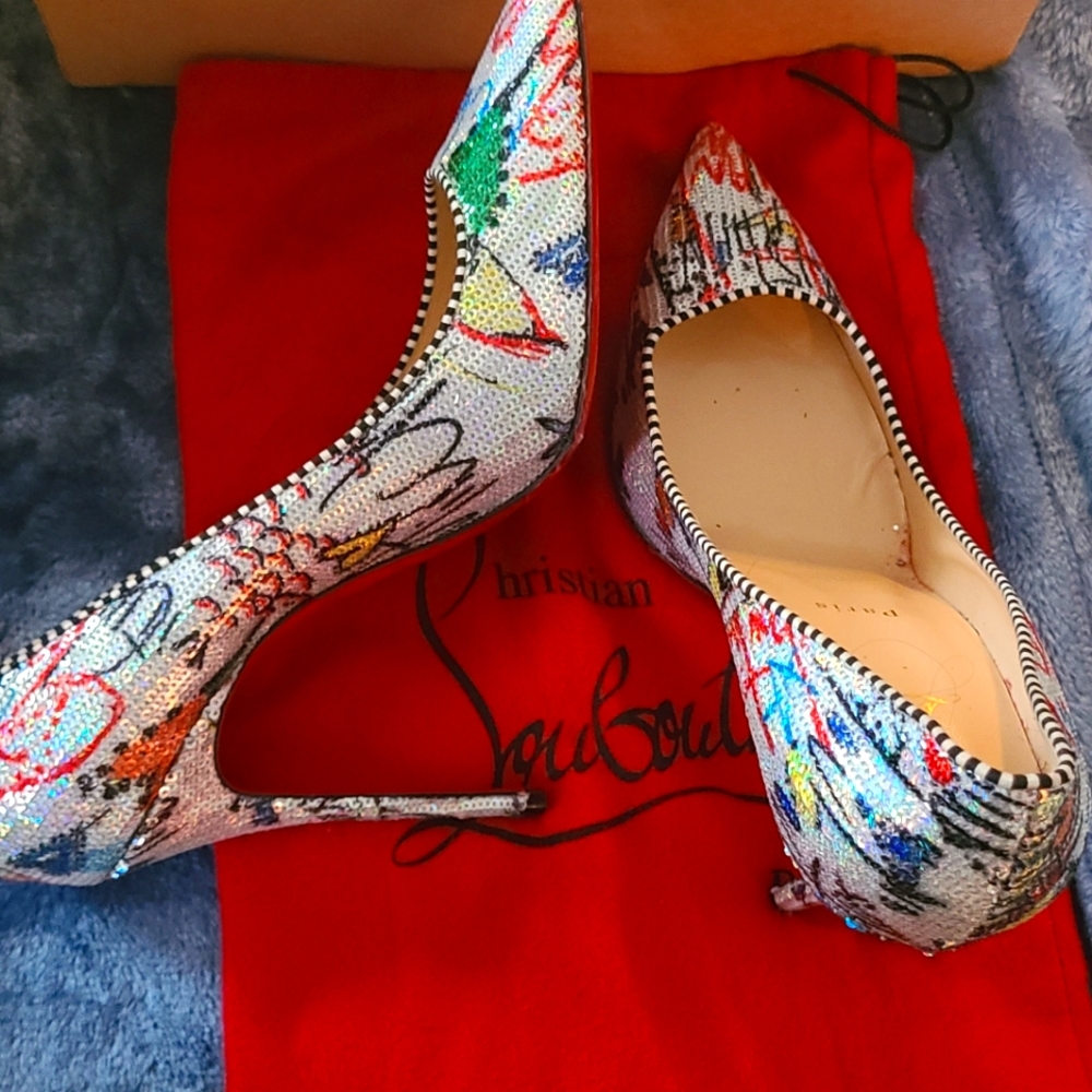 Christian Louboutin "red bottoms " limited edition